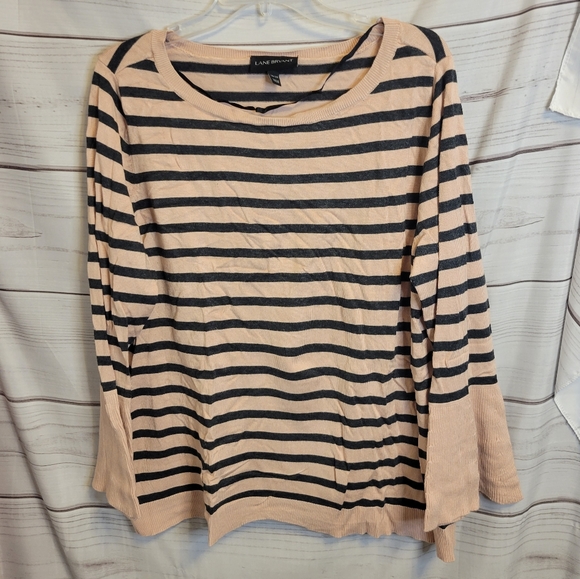 Lane Bryant Sweaters - Lane Bryant striped sweater
